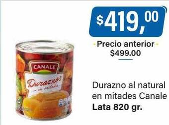 Supermercados Damesco Durazno al natural en mitades canale oferta