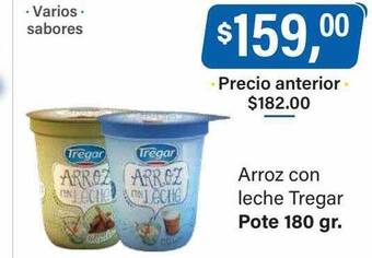 Supermercados Damesco Arroz con leche tregar oferta