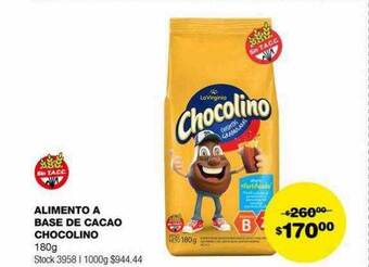 Atomo Conviene Alimento a base de cacao chocolino oferta