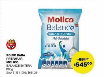 Atomo Conviene Polvo para preparar molico balance entera oferta