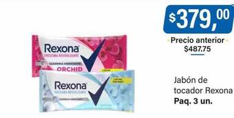 Supermercados Damesco Jabón de tocador rexona oferta