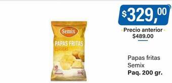 Supermercados Damesco Papas fritas semix oferta