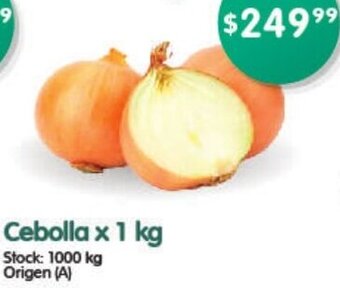 Supermercados Buenos Días Cebolla 1kg oferta