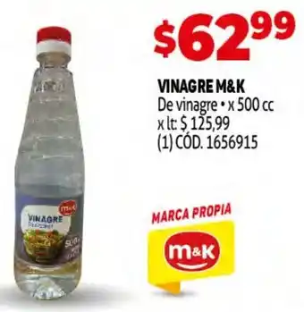 Makro Vinagre M&K 500cc oferta
