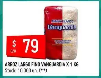 Walmart Arroz Largo Fino Vanguardia 1kg oferta