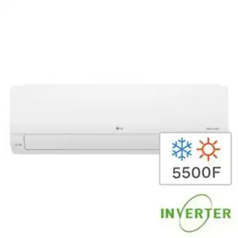 Frávega Aire acondicionado split frío/calor lg dualcool wi-fi s4-w24k231e 5500f 6400w oferta