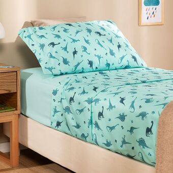 Arredo Juego de sábanas 1 plaza tiranosaurio rex oferta