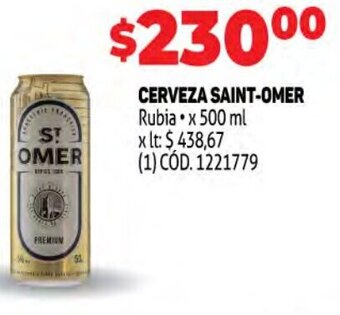 Makro Cerveza Saint-Omer 500ml oferta