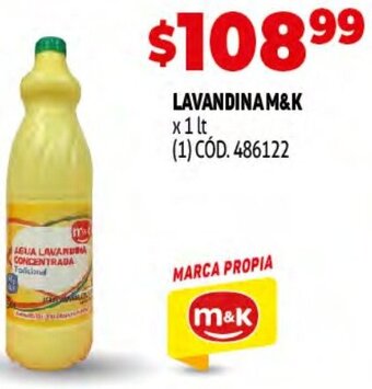 Makro Lavandina M&K 1L oferta