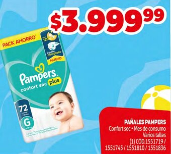 Makro Pañales Pampers oferta