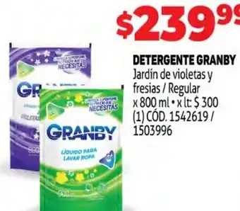 Makro Detergente Granby 800ml oferta