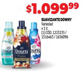 Makro Suavizante Downy 1L oferta