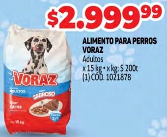 Makro Alimento para Perros Voraz 15kg oferta