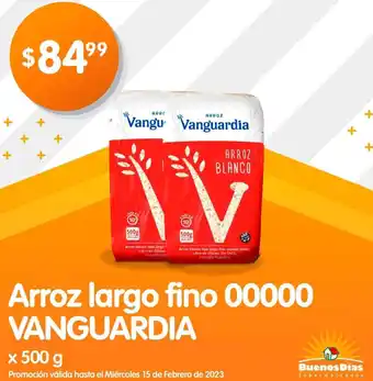 Supermercados Buenos Días Arroz Largo Fino Vanguardia 00000 500g oferta