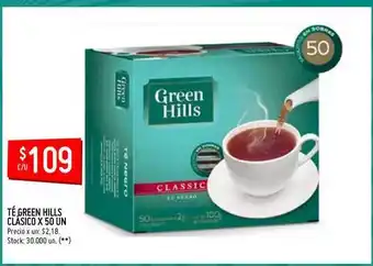 Changomas Té Green Hills Clásico oferta
