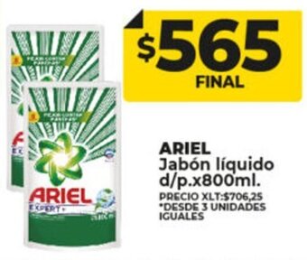 Supermayorista Vital Ariel Jabón Líquido d/p x 800ml oferta