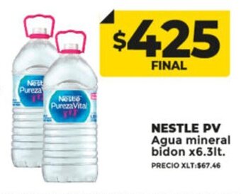 Supermayorista Vital Nestle PV Agua Mineral Bidon x 6.3lt oferta