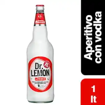 Aperitivo convodka dr lemon pomelo x 1lt