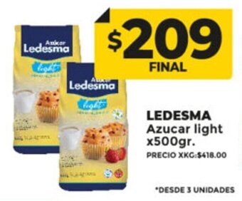 Supermayorista Vital Ledesma Azucar Light x 500g oferta
