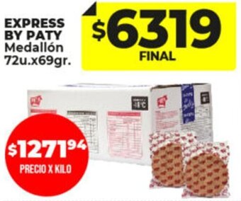 Supermayorista Vital Express by Paty Medallón 72u x 69g oferta