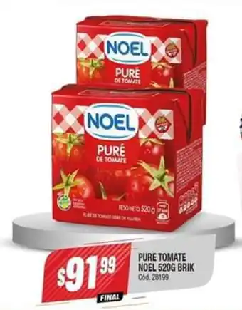 Supermercados Yaguar Pure Tomate Noel 520g brik oferta