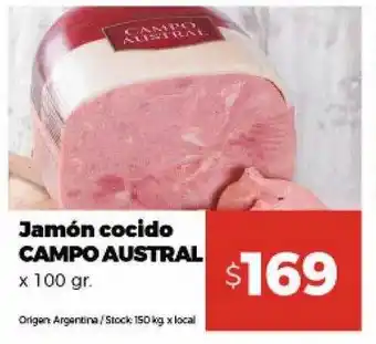 Disco Jamón cocido campo austral oferta