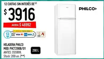 Changomas Heladera Philco oferta