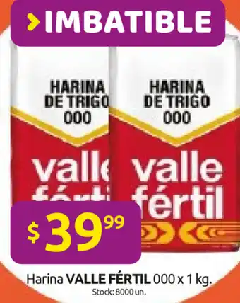 Cordiez Valle Fèrtil Harina 000 x 1 kg oferta