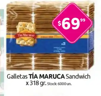 Cordiez Tía Maruca Galletas Sandwich x 318 gr oferta