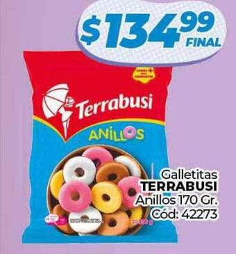 Diarco Galletitas terrabusi anillos oferta