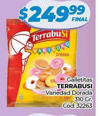 Diarco Galletitas terrabusi variedad dorada oferta