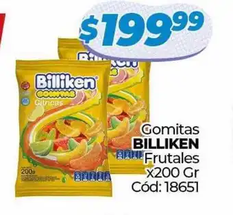 Diarco Gomitas billiken frutales oferta