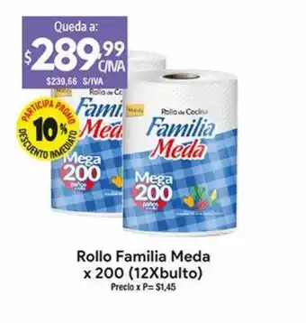 Medamax Rollo familia meda x 200 oferta