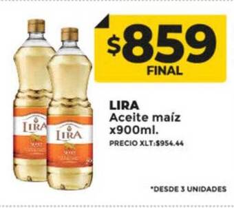 Supermayorista Vital Lira aceite maíz oferta