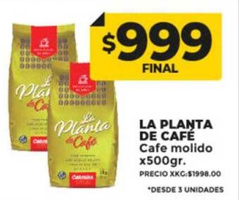 Supermayorista Vital La planta de café cafe molido oferta