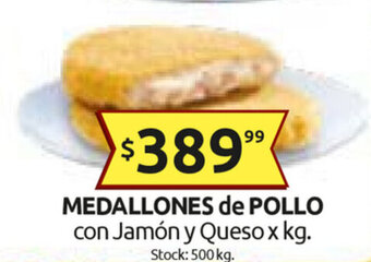 Cordiez Medallones de Pollo oferta