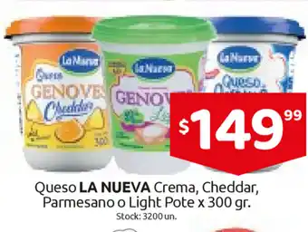 Cordiez La Nueva Queso Crema oferta