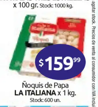 Cordiez La Italiana Noquis de Papa x 1 kg oferta