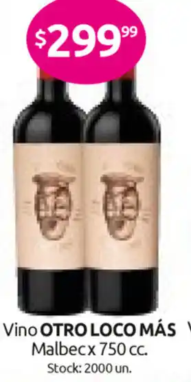 Cordiez Otro Loco Más Vino Malbec x 750 cc oferta