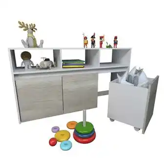 Maitess Comoda infantil 3cajones jugueteros con ruedas 3038 oferta