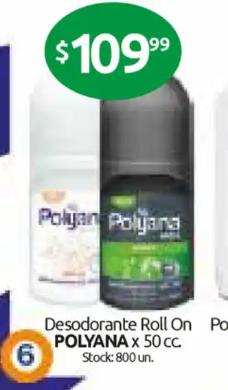 Cordiez Polyana Desodorante Roll On x 50 cc oferta