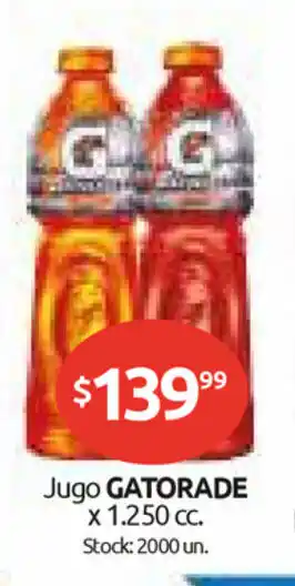 Cordiez Gatorade Jugo oferta