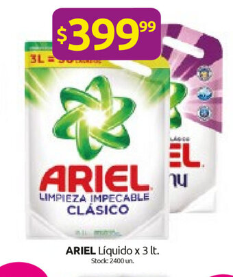 Cordiez Ariel Líquido x 3 lt oferta