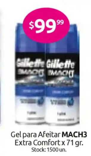 Cordiez Mach3 Gel para Afeitar Extra Comfort oferta