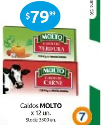 Cordiez Molto Caldos x 12 un oferta