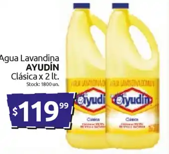 Cordiez Ayudin Agua Lavandina Clasica x 2 lt oferta