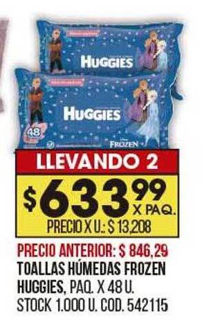 Coto Toallas húmedas frozen huggies oferta
