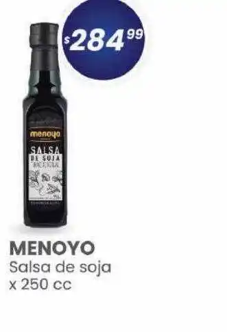 Arcoiris Supermercados Menoyo salsa de soja oferta