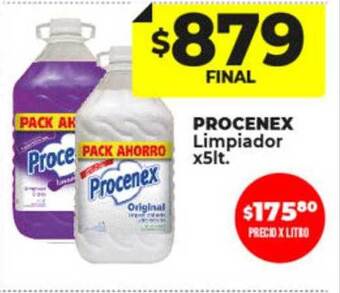 Supermayorista Vital Procenex limpiador oferta