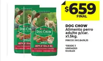 Supermayorista Vital Dog chow alimento perro adulto p-car oferta